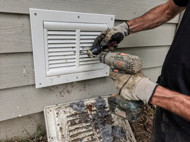 Dryer Vent Cover Replacement in Beachwood