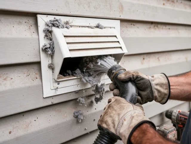 Professional dryer vent cleaning by Beachwood Dryer Vent Cleaning in Beachwood