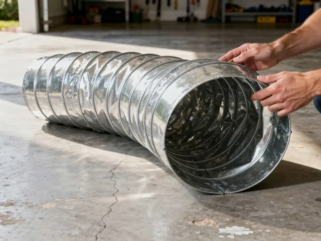Beachwood Dryer Vent Cleaning specialist using advanced equipment for thorough duct cleaning in Beachwood