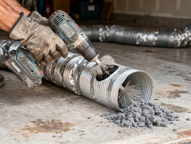 Professional duct cleaning by Beachwood Dryer Vent Cleaning in Beachwood
