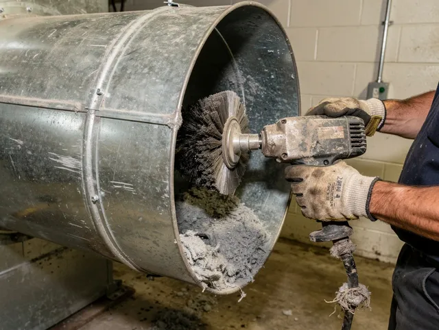Industrial-grade dryer vent cleaning by Beachwood Dryer Vent Cleaning in Beachwood